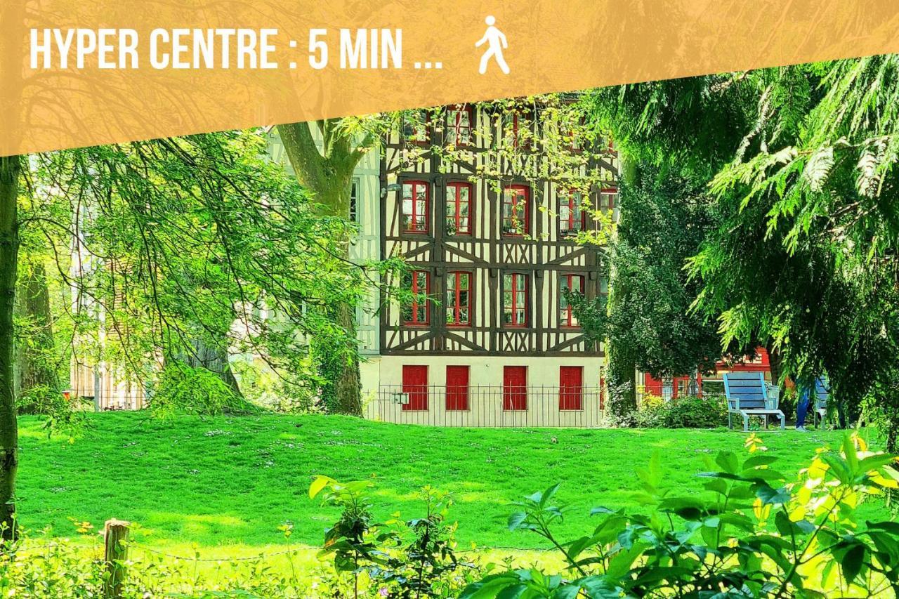 Centre-Ville Le Nid D'Amour Jacuzzi Appartement Rouen Eksteriør bilde