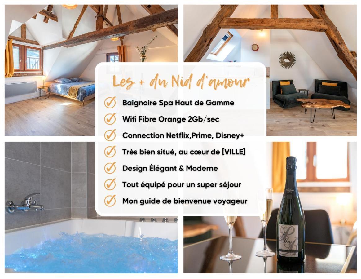 Centre-Ville Le Nid D'Amour Jacuzzi Appartement Rouen Eksteriør bilde