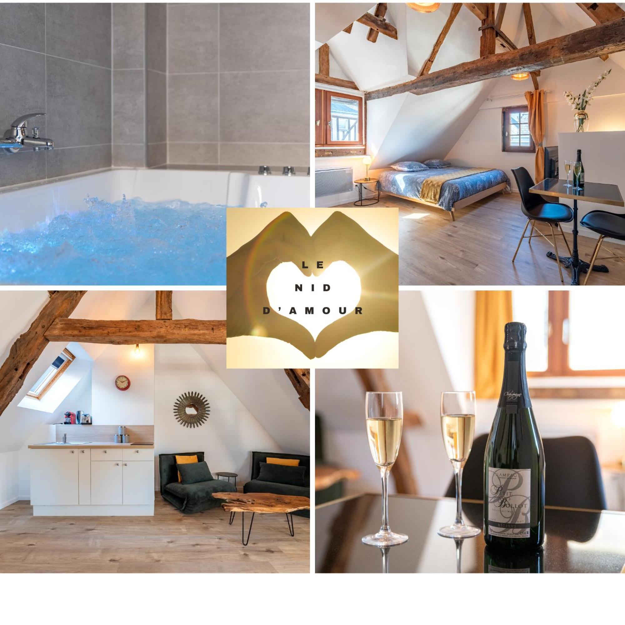 Centre-Ville Le Nid D'Amour Jacuzzi Appartement Rouen Eksteriør bilde
